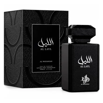 Perfume Al Wataniah Layl Eau Parfum Masculino 100ml