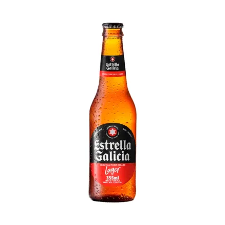 Cerveza Estrella Galicia Lager 335ml