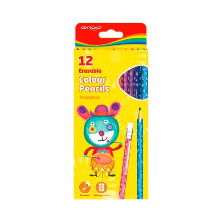 Lapices Color Keyroad Colour Pencils Erasable 12
