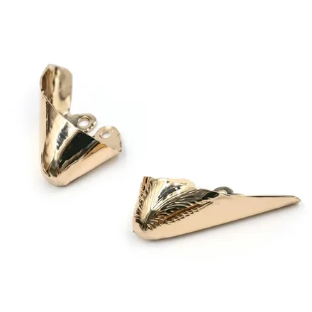Cubierta Punta Zapato Tacon Alto Mz 266 19 Kl 151 Dorado