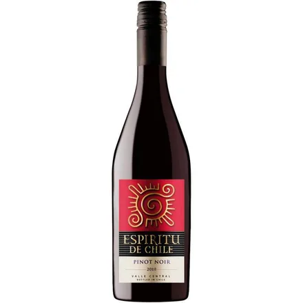 Vino Chileno Tinto Espiritu Chile Pinot Noir 750ml
