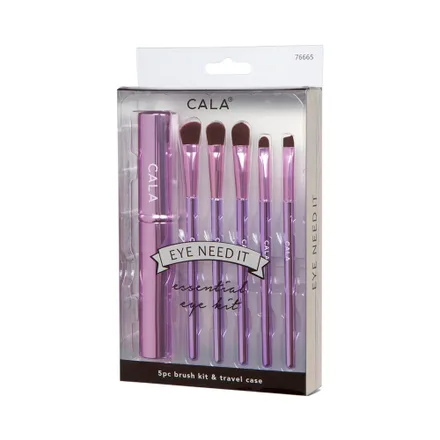 Set Brochas Cala Eye Need It Metallic 5 Piezas
