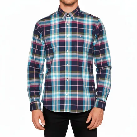 Camisa Tommy Hilfiger Masculino Multicor 903L