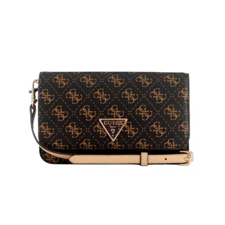 Cartera Guess Qb787979 Brown Logo