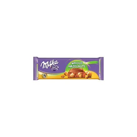 CHOCOLATE MILKA WHOLE HAZELNUTS 270GR