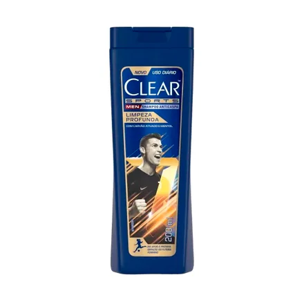 Shampoo Clear Men Anticaspa Sports 200ml
