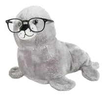 Peluche Foca Con Lente Mz 309