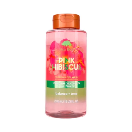 Gel Bano Tree Hut Pink Hibiscus Foaming 532ml