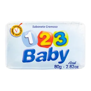 Sabonete Barra Baby 123 80g