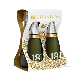 Espumante Argentino Chandon Extra Brut Pack 04 187ml