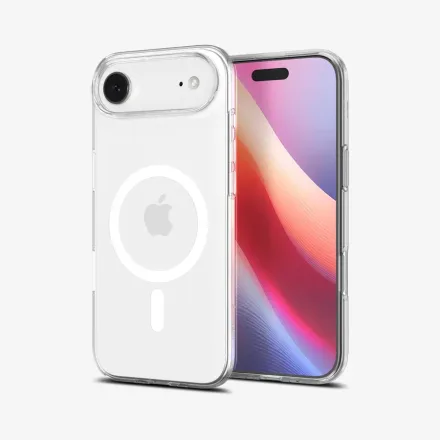 SPIGEN CAPA IPHONE AIR CRYSTAL FLEX MAG FIT CLEAR ACS09615 WHITE