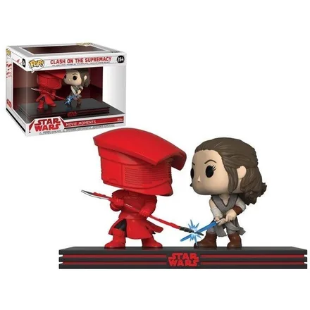 Funko Pop Star Wars Moments Clash On Supremacy Last Jedi Rey Praetorian 264