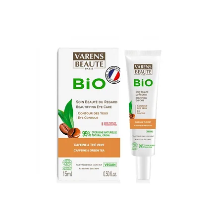 Ulric Varens Bio Soin Beaute Du Regard Cafeine Vert 15ml