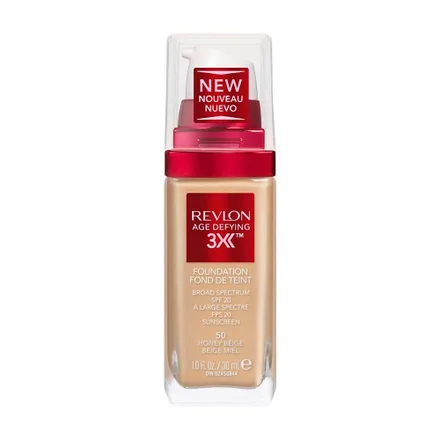 Base Revlon Age Defying 50 Honey Beige 30ml