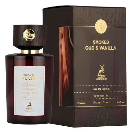 Perfume Maison Alhambra Smoked Oud Vanilla Eau Parfum Unissex 100ml