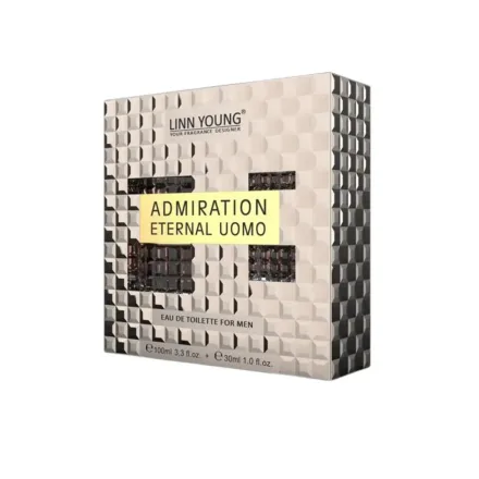 Linn Young Set Perfume Admiration Eternal Uomo Eau Parfum 100ml 30ml