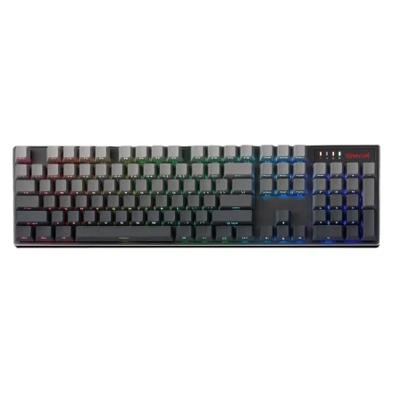 Teclado Gamer Redragon Devarajas Pro K556SP-RGB-PRO RGB USB-C - Preto