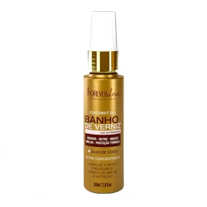 Oleo Cabelo Forever Liss Coco Banho Verniz 60ml
