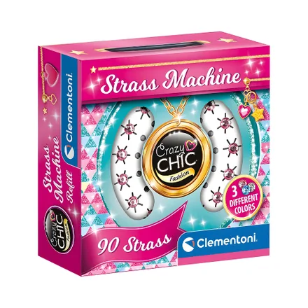 Kit De Juego Clementoni Crazy Chic Fashion 18728 Strass Machine Refill