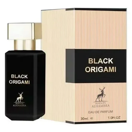 Perfume Maison Alhambra Black Origami Eau Parfum Unissex 30ml