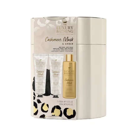 Set Cole Beauty Luxury Bathing Company Cashmere Musk Amber 4 Piezas