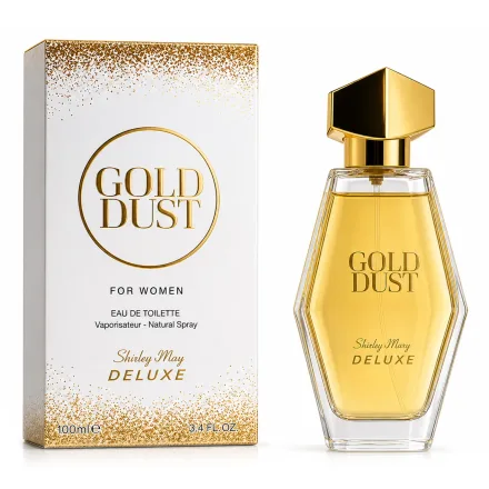 Perfume Shirley May Deluxe Gold Dust Eau Toilette Feminino 100ml