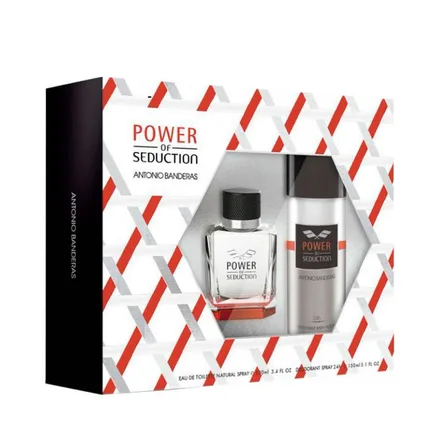 Antonio Banderas Power Of Seduction Masculino Eau Toilette Plus Desodorante 100ml 150ml