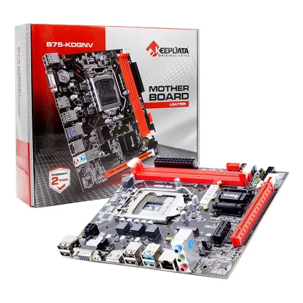 Placa Mae Keepdata B75 Kdgnv Ddr 3 Socket Chipset Express Atx