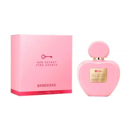 Antonio Banderas Her Secret Pink Absolu Eau Parfum 80ml