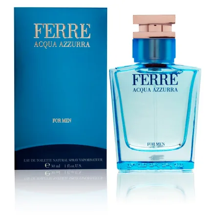 Perfume Gianfranco Ferre Acqua Azzurra Eau Toilette Masculino 30ml