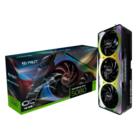 Placa Video Palit Gamerock Oc Geforce Rtx 5080 Gddr 7