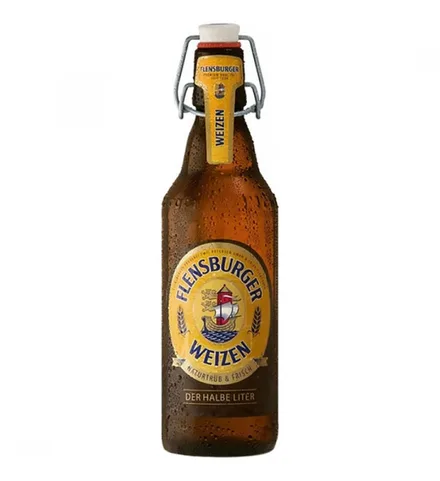 Cerveza Flensburger Weizen 500ml