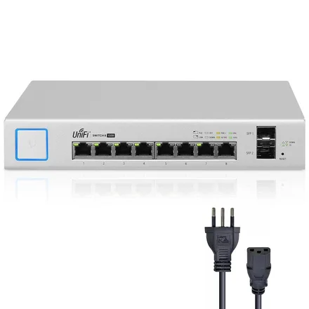 Ui Us 8 Br Unifi Switch 8P Poe RJ45 2P Sfp