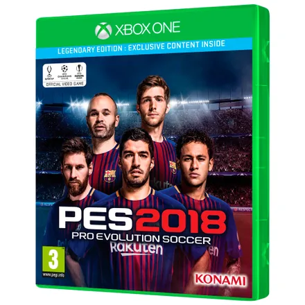 Jogo Xbox One Pro Evolution Soccer Pes 2018
