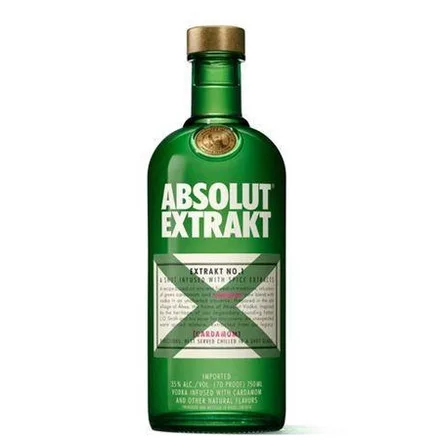 VODKA ABSOLUT EXTRAKT LITRO