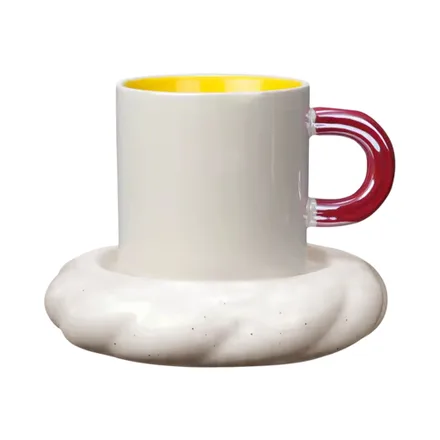 Juego Taza Plato Life Home 300ml