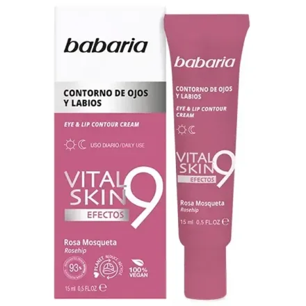 Babaria Crema Ojos Vital Skin 9 Rosa Mosqueta 15ml