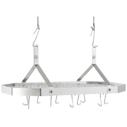 Rack Suspenso Cuisinart CRC-29BP1 Octogonal de Pendurar Panelas Aço Inoxidável