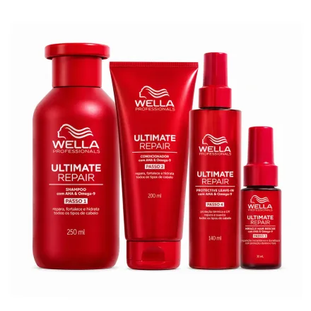 Wella Ultimate Repair Peq Pas 1 2 3 4