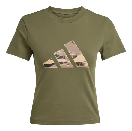 ADIDAS REMERA FEM W CAMO T JM4417 VERDE (T) M