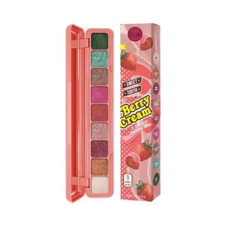 Paleta De Sombras J.Cat Sweet Tooth Bar Stb101 Berry Cream 7,2 Gr