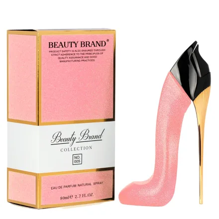Perfume Beauty Brand 005 Good Girl Fantastic Pink Eau Parfum Feminino 80ml