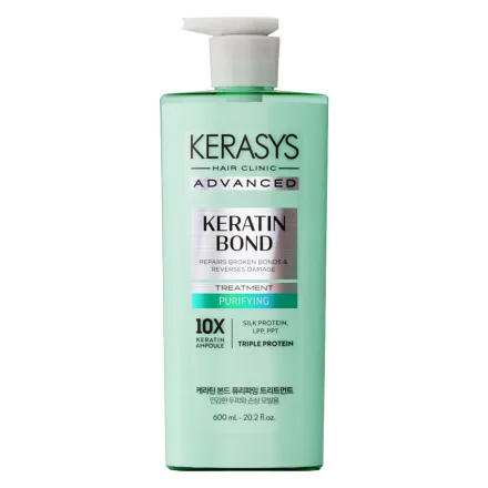 Mascara Tratamento Kerasys Advanced Keratin Bond Purifying 600ml