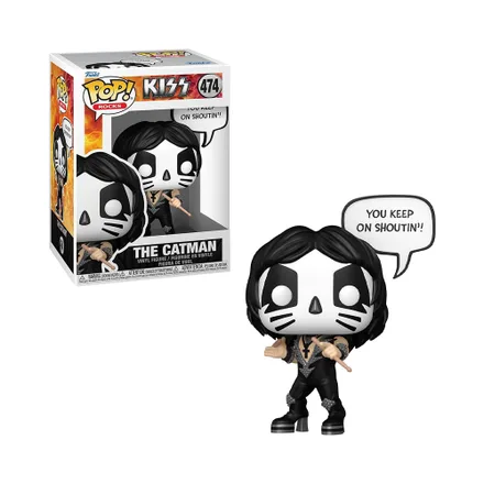 Muneco Funko Pop Rocks Kiss Catman 474