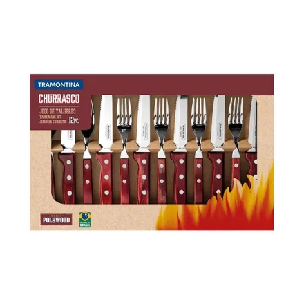 Set Cubiertos Tramontina 766 12 Piezas