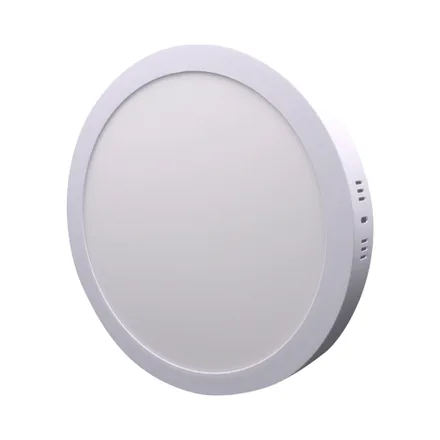 Panel Montaje Superficial Emalux 3000 1784 Lumenes Bivolt Redondo