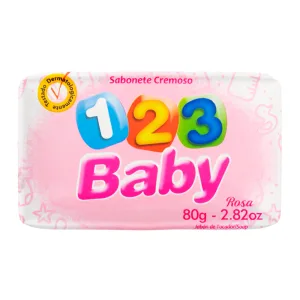 Sabonete Barra Baby 123 80g