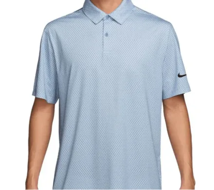 NIKE REMERA POLO GOOD IB0246100 CELESTE ESTAMPADO (T) M