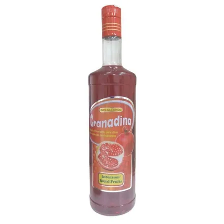 LICOR GRANADINA INTERZUM ROYAL FRUITS LITRO