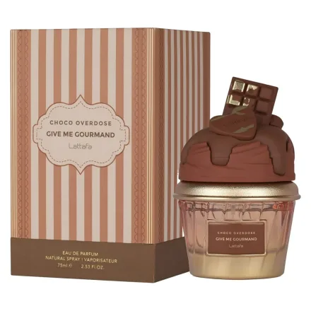 Perfume Lattafa Give Me Gourmand Choco Overdose Eau Parfum Unissex 75ml